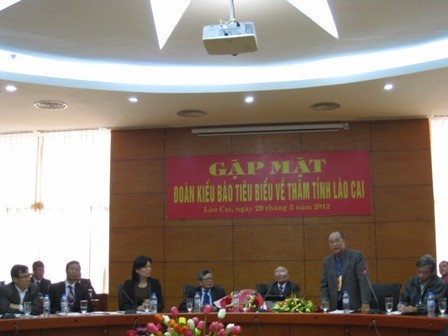 Đoàn đại biểu kiều bào thăm tỉnh vùng cao, biên giới Lào Cai - ảnh 3